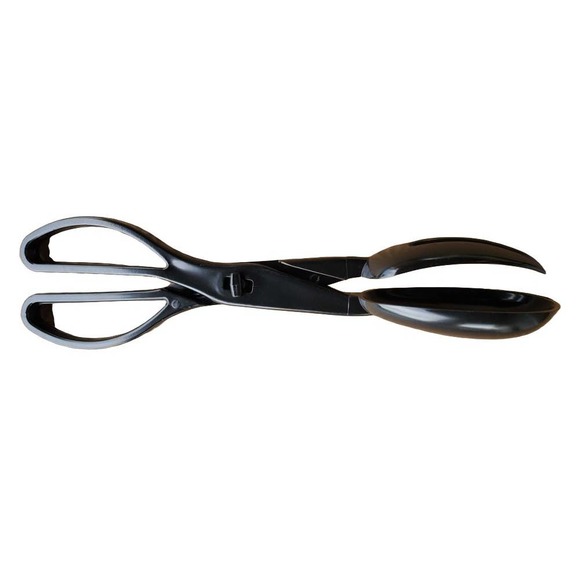 D&W Fine Pack, 24 pack Black Salad Scissor Tongs, CT3304 Partipak- Free Shipping - Picture 5 of 6